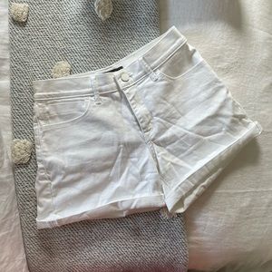 Abercrombie white shorts